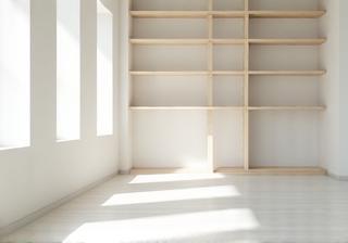 Intérieur vide, prêt pour emménagement